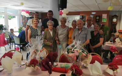 La résidence du Moulins au Roy a une nouvelle centenaire en la personne de Madame Gueguen.